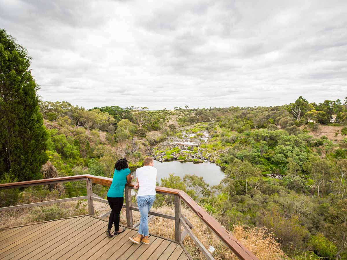 Buckley Falls and Barwon River, Geelong & The Bellarine, VIC, Australia
